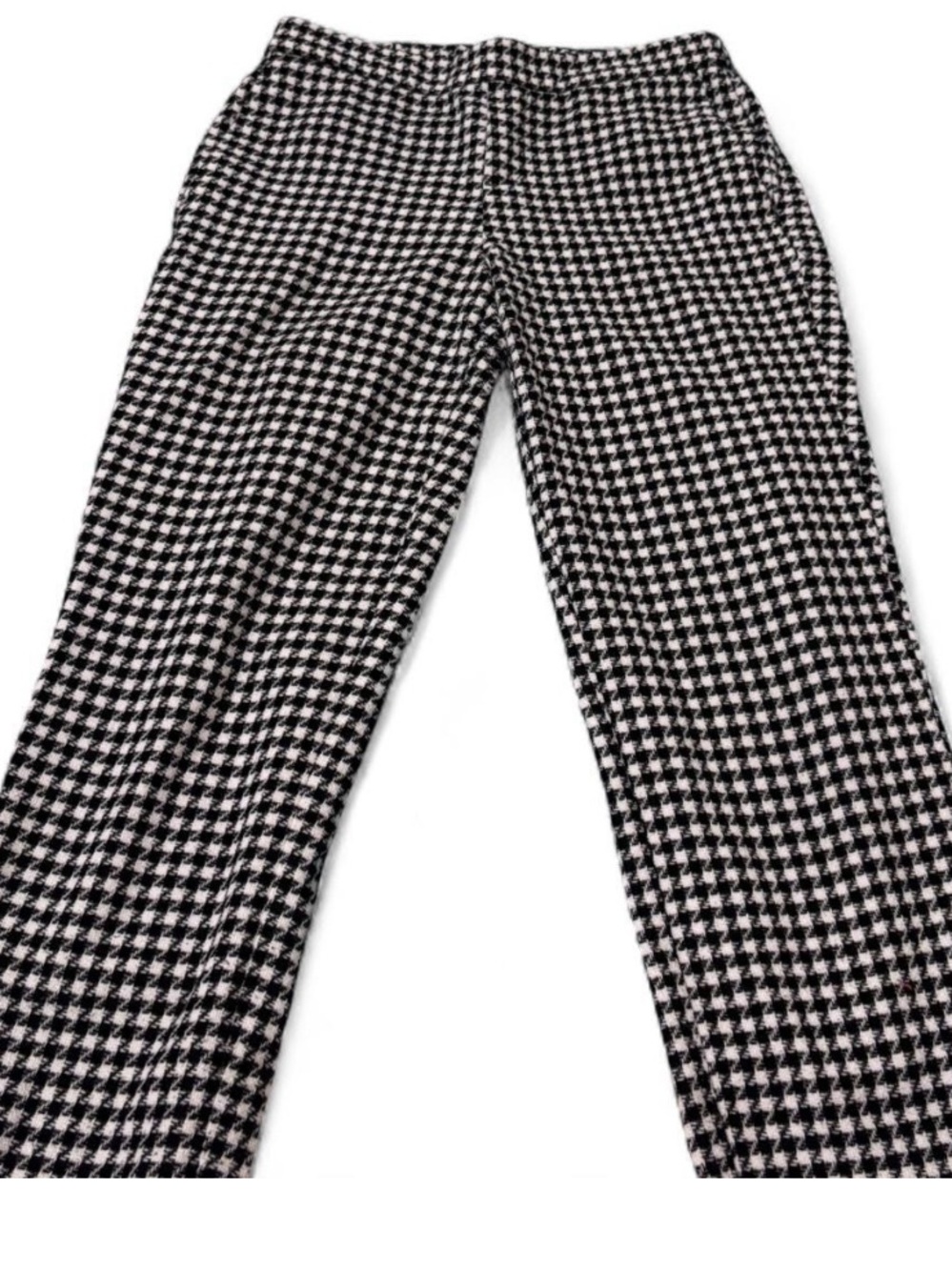 Old Navy Black & White Houndstooth Pants